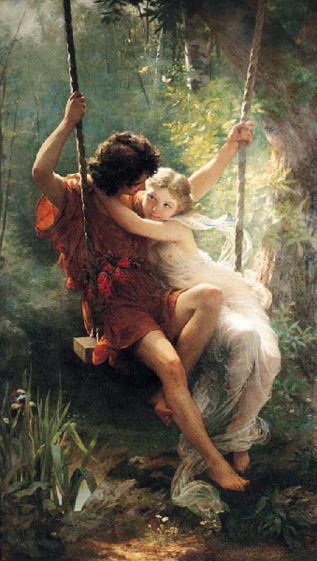 Pierre-Auguste Cot Springtime1 oil painting image